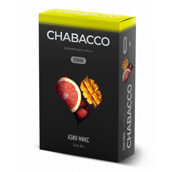 Смесь Chabacco Strong Asian Mix (Азиа Микс) 50 гр в Донецке