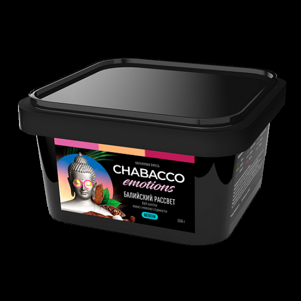 Смесь Chabacco Medium Emotions Bali sunrise (Балийский рассвет) 200 гр в Донецке