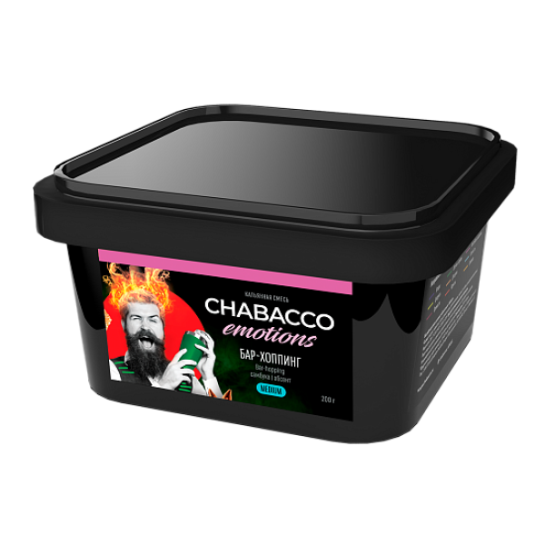 Смесь Chabacco Medium Emotions Bar hopping (Бар хоппинг) 200 гр в Донецке
