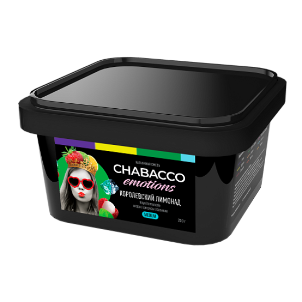 Смесь Chabacco Medium Emotions Royal lemonade (Королевский лимонад) 200 гр в Донецке