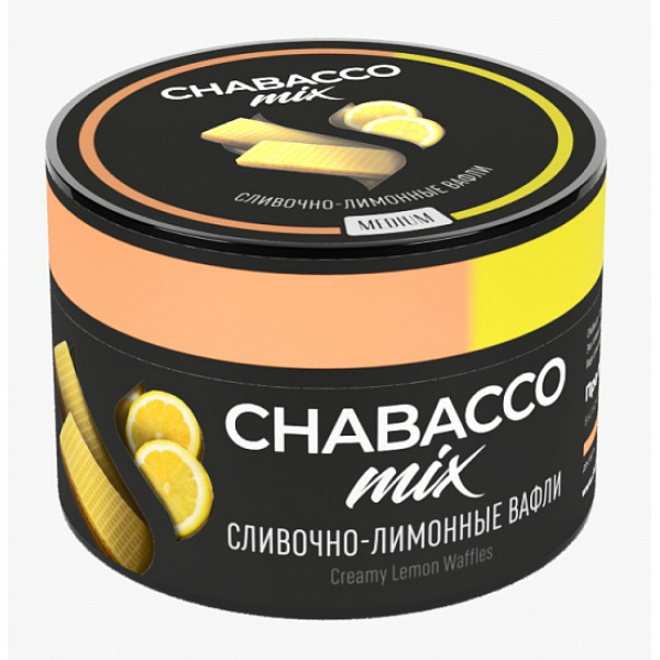 Смесь Chabacco Mix Creamy Lemon Waffles 50 грамм в Донецке