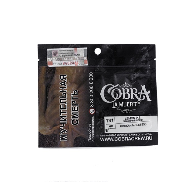 Табак Cobra La Muerte Lemon Pie 40 гр в Донецке