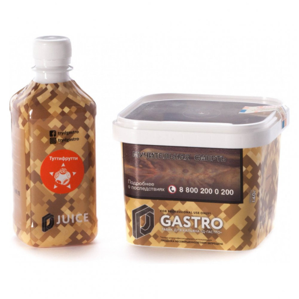 Табак D-Gastro Тутти Фрутти 500 грамм в Донецке