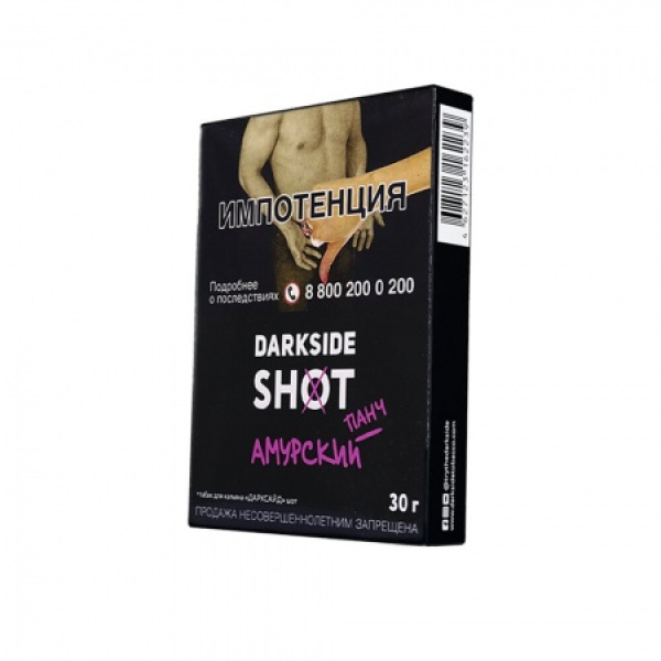 Табак Darkside SHOT Амурский Панч 30 гр в Донецке