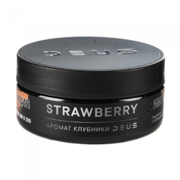 Табак Deus Strawberry (Клубника) 100 гр в Донецке