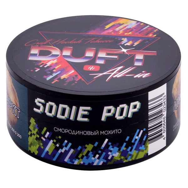 Табак Duft All-In Sodie Pop 25 грамм в Донецке