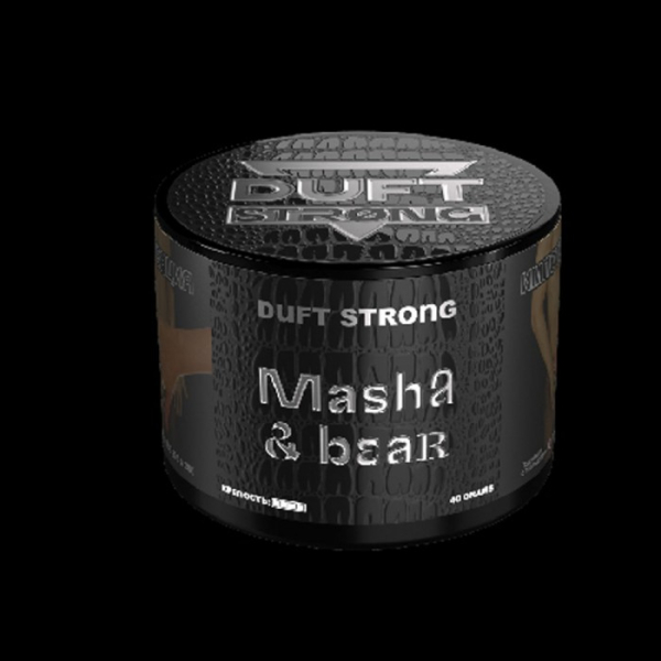 Табак Duft Strong Masha&Bear (Земляника) 40 гр в Донецке