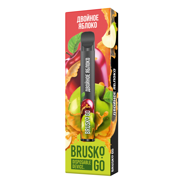 Одноразовая электронная сигарета Brusko Go Двойное яблоко 800 затяжек в Донецке