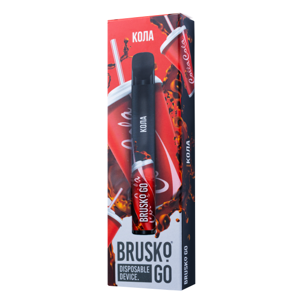 Одноразовая электронная сигарета Brusko Go Кола 800 затяжек в Донецке