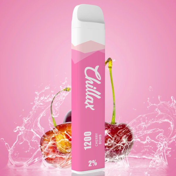 Chillax Cherry Bomb (Вишнёвая бомба), 1200 тяг в Донецке