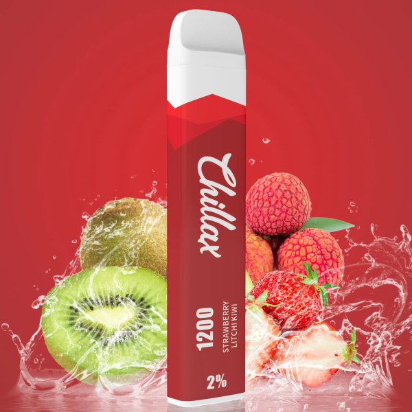 Chillax Strawberry Lychee Kiwi, 1200 тяг в Донецке