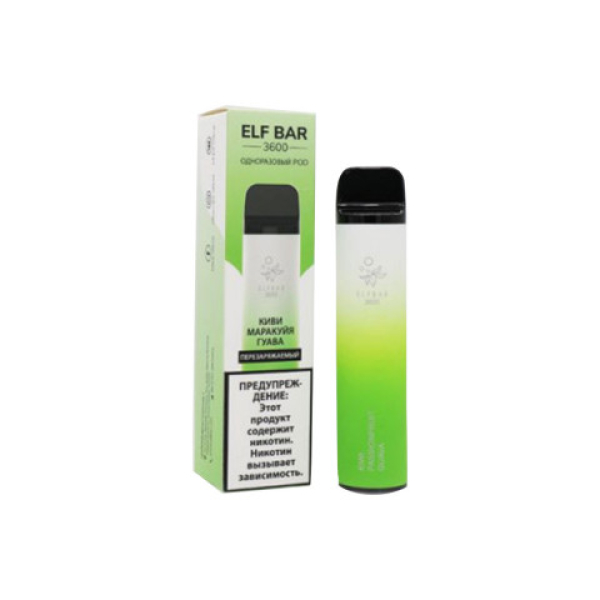 Elfbar (3600 (Киви маракуйя гуава)), 3600 тяг в Донецке