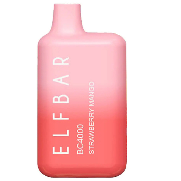 Elf Bar BC4000 Strawberry Mango (Клубника и манго), 4000 тяг в Донецке