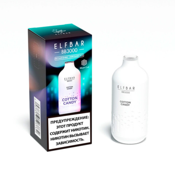 Elfbar BB3000 Сахарная вата, 3000 тяг в Донецке