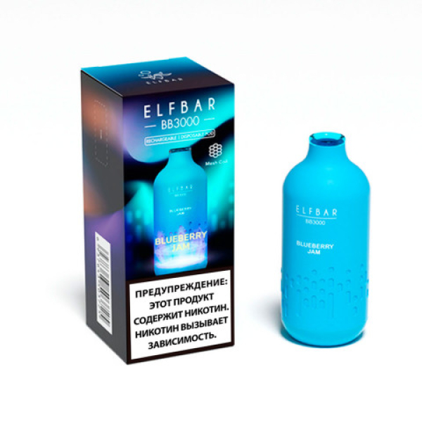 Elfbar BB3000 Черничный джем, 3000 тяг в Донецке