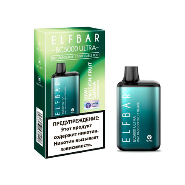 Elfbar BC5000 (Киви маракуйя гуава), 5000 тяг в Донецке