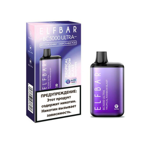 Elfbar BC5000 (Тропические фруктовые конфеты), 5000 тяг в Донецке