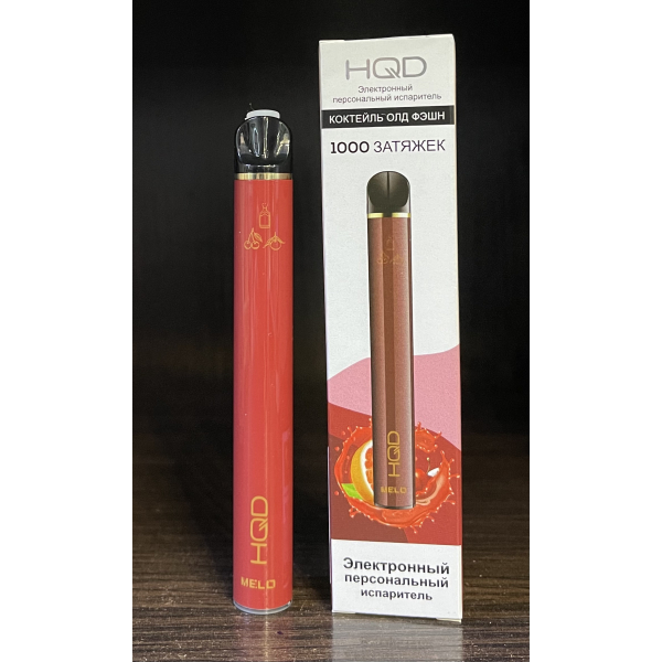 HQD melo coctail old faision (коктейль олд фэйшн) 1000 затяжек в Донецке