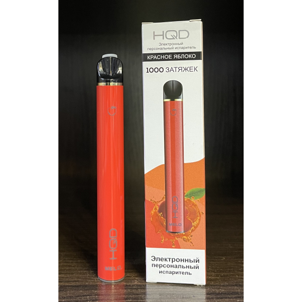 HQD melo red apple (красное яблоко) 1000 затяжек в Донецке