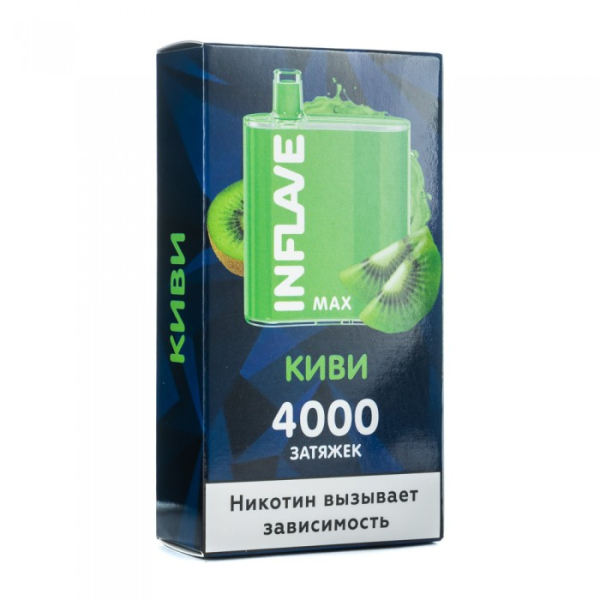 INFLAVE MAX Киви, 4000 тяг в Донецке