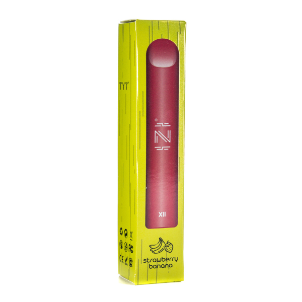 Одноразовая электронная сигарета IZI X2 Strawberry Banana (Клубника Банан) 800 затяжек в Донецке