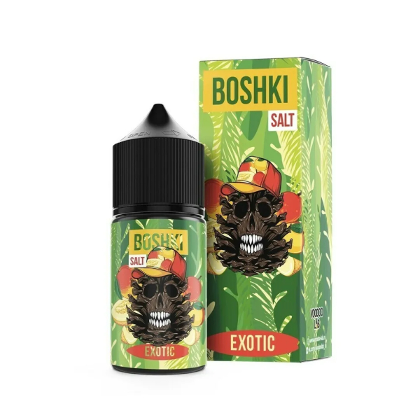 Жидкость BOSHKI Salt Exotic (Манго дыня хвоя) (30 мл, 20 мг/мл) в Донецке