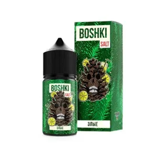 Жидкость BOSHKI Salt Злые (Лимонад ягоды хвоя) (30 мл, 20 мг/мл) в Донецке
