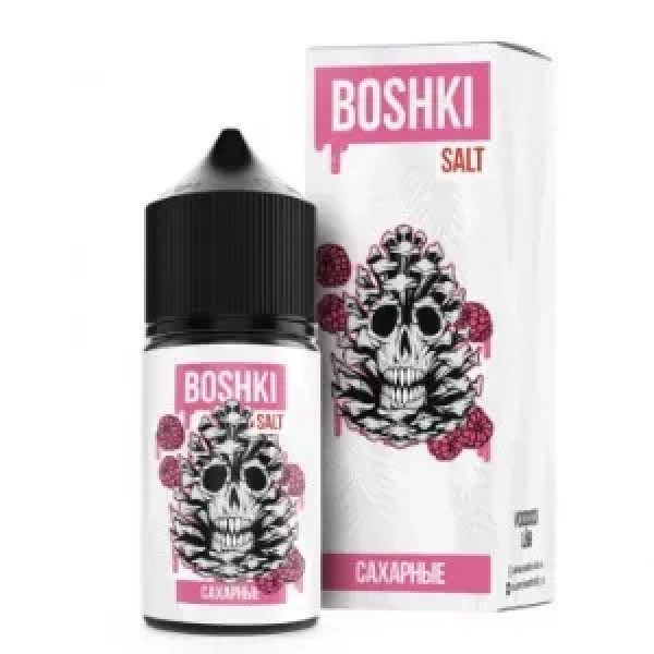 Жидкость BOSHKI Salt Сахарные (Малина варенье хвоя) (30 мл, 20 мг/мл) в Донецке