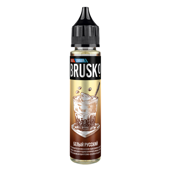 Жидкость Brusko Salt  Белый Русский 30 мл в Донецке