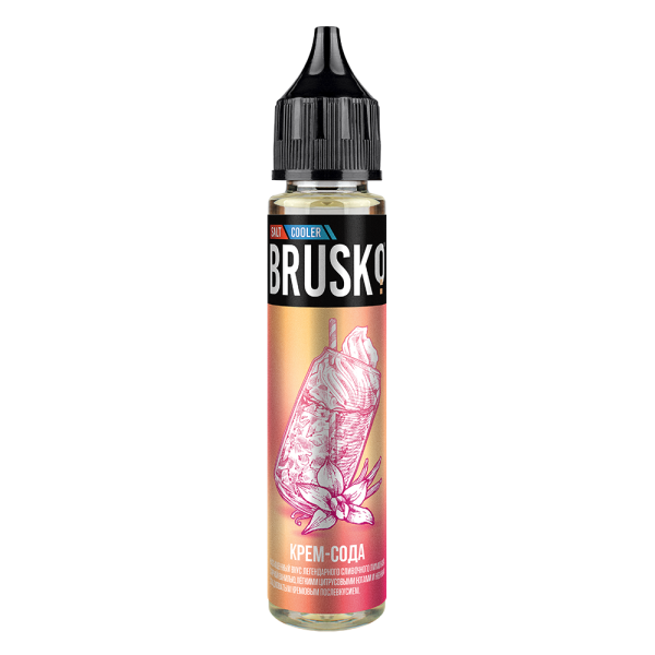 Жидкость Brusko Salt  Крем Сода 30 мл в Донецке