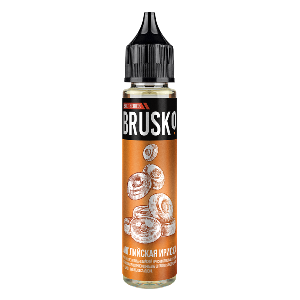 Жидкость Brusko Salt Английская Ириска 30 мл в Донецке