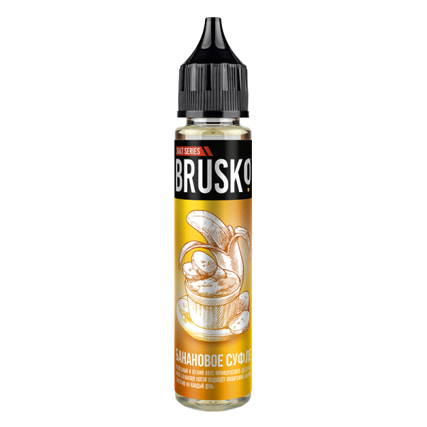 Жидкость Brusko Salt Банановое Суфле 30 мл в Донецке