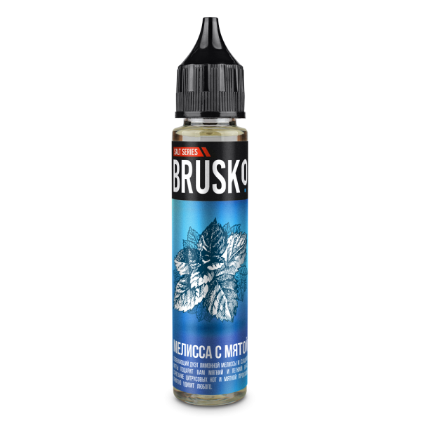 Жидкость Brusko Salt Мелиса С Мятой 30 мл в Донецке