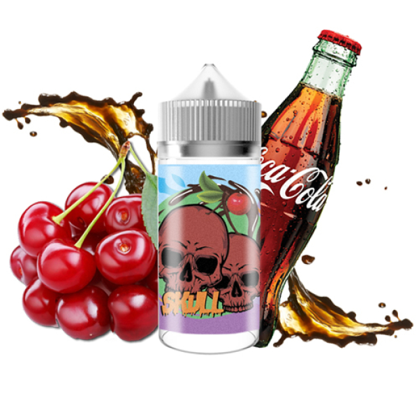 Жидкость SKULL Cherry Cola (Вишня Ледяная кола) (100 мл, 0 мг/мл) в Донецке