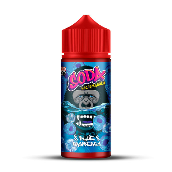 Жидкость Soda Blue Raspberry (Синяя малина) (30 мл, 20 мг/мл) в Донецке