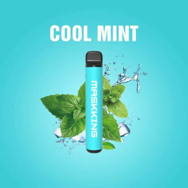 Одноразовая электронная сигарета Maskking High Pro Cool Mint (Ледняная Мята) 1000 затяжек в Донецке