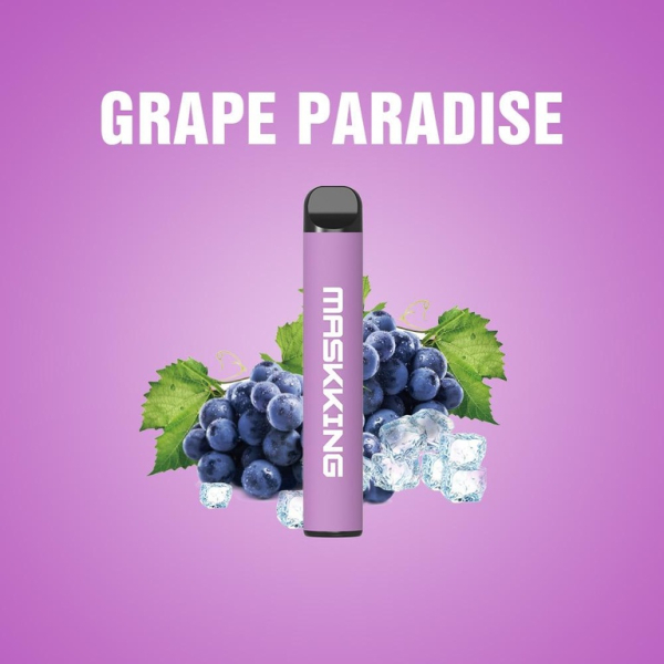 Одноразовая электронная сигарета Maskking High Pro Grape Paradise (Виноградный Рай) 1000 затяжек в Донецке