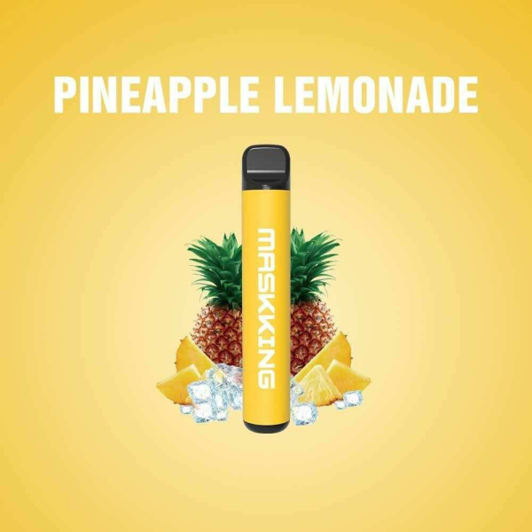 Одноразовая электронная сигарета Maskking High Pro Pineapple Lemonade (Ананасовый Лёд) 1000 затяжек в Донецке