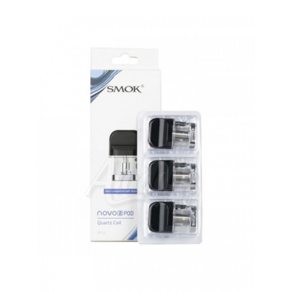 Упаковка картриджей NOVO 2 Quartz 1.4 ohm 2ml Coil Pod  by SMOK (в упаковке 3 шт) в Донецке