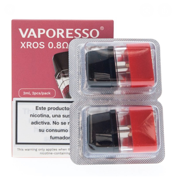 Упаковка картриджей Vaporesso XROS Series 0.8 ohm Pod 2 ml (в упаковке 2 шт) в Донецке