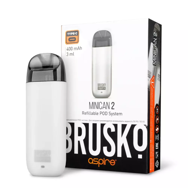 Brusko MINICAN 2 (400 мАч, Белый) в Донецке