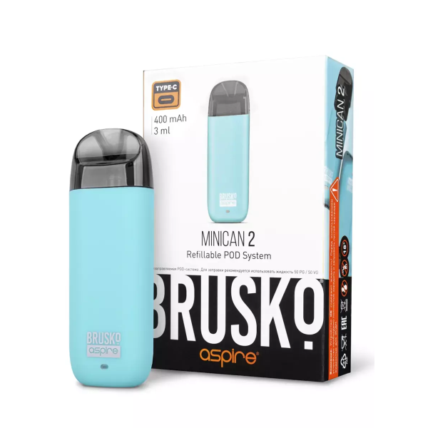 Brusko MINICAN 2 (400 мАч, Бирюзовый) в Донецке