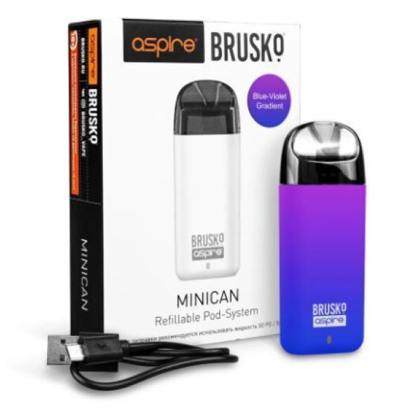 Brusko MINICAN 2 (400 мАч, Синий,фиолетовый) в Донецке