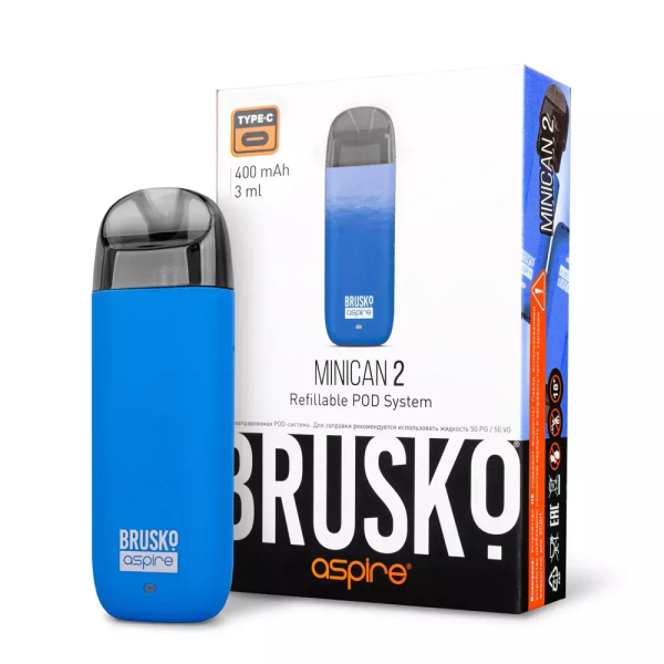 Brusko MINICAN 2 (400 мАч, Синий) в Донецке