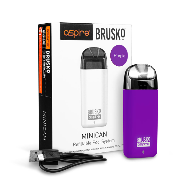 Brusko MINICAN 2 (400 мАч, Фиолетовый) в Донецке