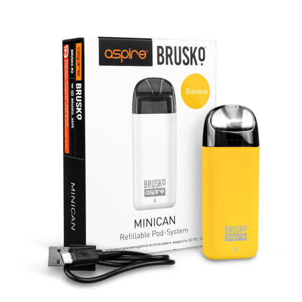 Brusko MINICAN plus (850 мАч, Желтый) в Донецке