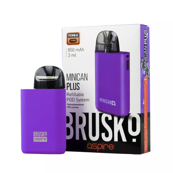 Brusko MINICAN plus (850 мАч, Фиолетовый) в Донецке