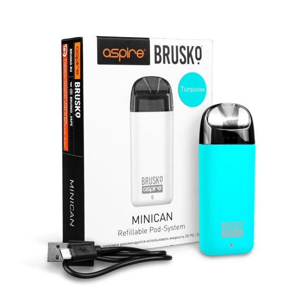 Brusko MINICAN (350 мАч, Бирюзовый) в Донецке