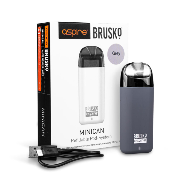Brusko MINICAN (350 мАч, Серый) в Донецке