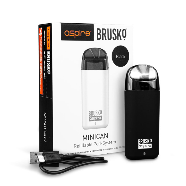 Brusko MINICAN (350 мАч, Черный) в Донецке